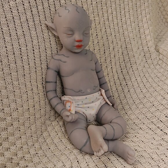 45cm Soft Silicone Handmade Arts Dolls 4.96lbs Full Silicone Reborn Baby BoyDoll - Picture 1 of 16